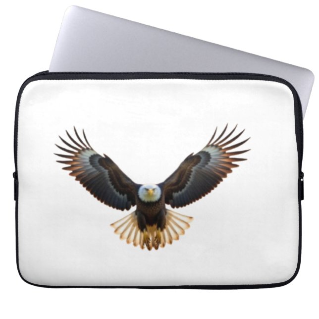 Capa Para Notebook Realistic Eagle in Flight – Cinematic Wildlife Art (Frente)