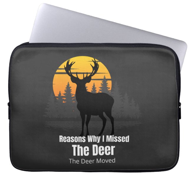 Capa Para Notebook Reasons Why I Missed The Deer (Frente)