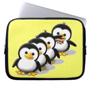 Capa Para Notebook Rebanho dos pinguins
