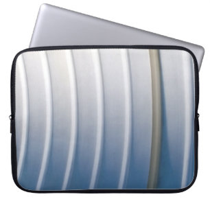 Capa Para Notebook Recipiente de plástico azul e branco