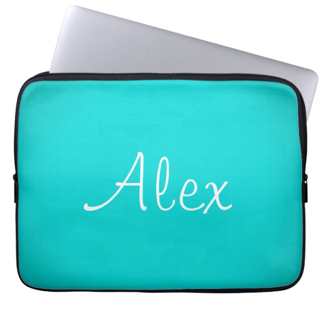 Capa Para Notebook Recoleta Alluring Aqua (Frente)