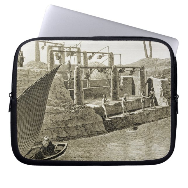 Capa Para Notebook Recolhendo a água do Nile, chapeie 6 de Volum (Frente)