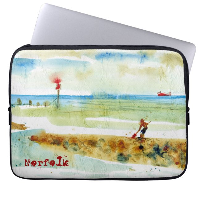 Capa Para Notebook Red Boat em Mundesley, Norfolk (Frente)