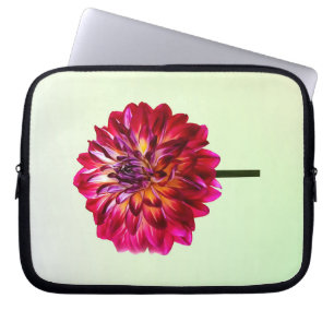 Capa Para Notebook Red Dahlia Tinado com Amarelo