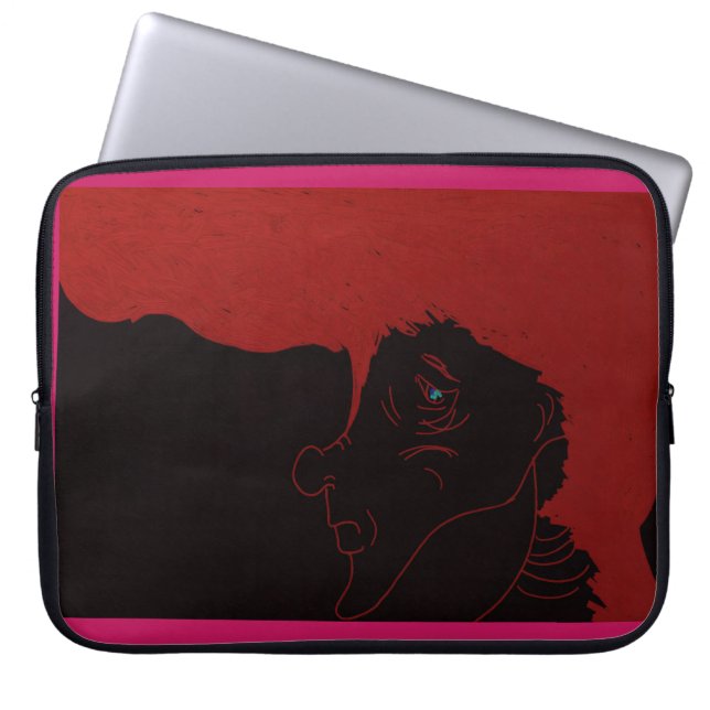 Capa Para Notebook Red Dove Princess Laptop Sleeve (Frente)