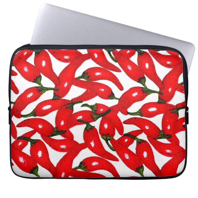 Capa Para Notebook Red Hot Peppers Spicy  (Frente)