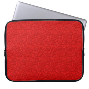 Capa Para Notebook Red Paisley
