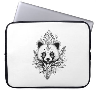 Capa Para Notebook Red Panda Wild Animal Nature Ilustration Art Tatt