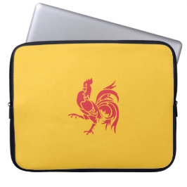 Capa Para Notebook Red Rooster (Bandeira da Valônia)