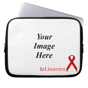 Capa Para Notebook Red Standard Ribbon por Kenneth Yoncich