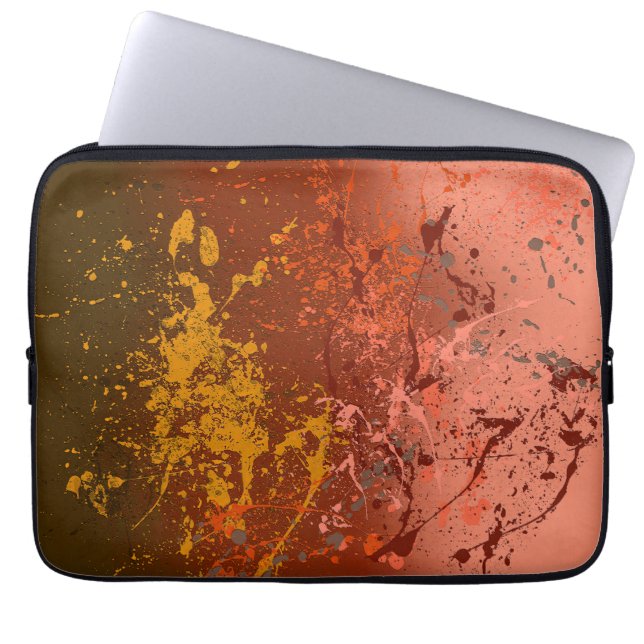 Capa Para Notebook Redemoinho de Pêssego (Frente)