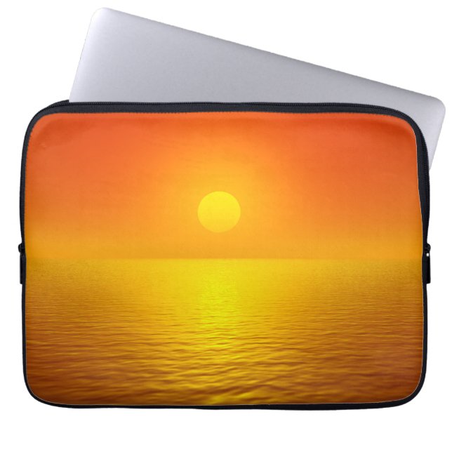 Capa Para Notebook Reflexão por Sunset (Frente)