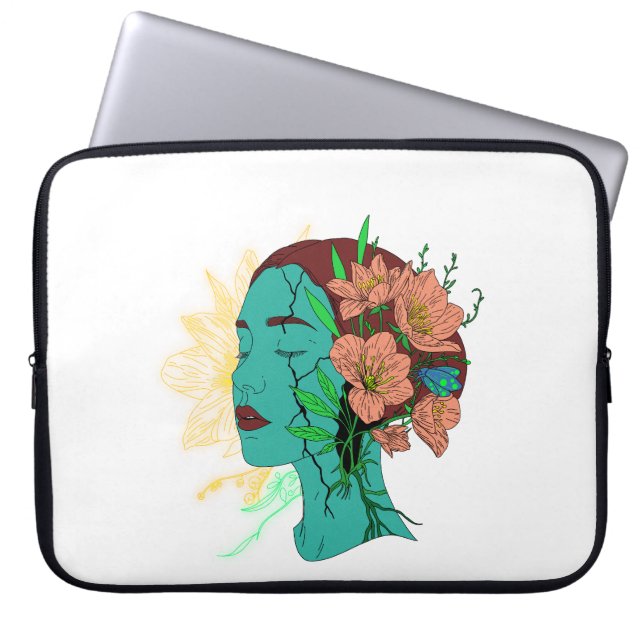 Capa Para Notebook Reflexões no Trabalho de arte (Frente)