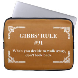 Capa Para Notebook regra 91 de Gibbs