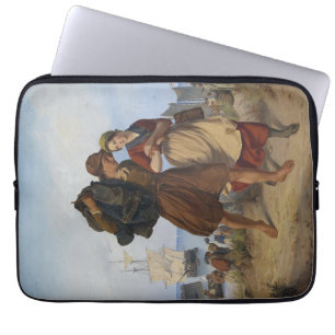 Capa Para Notebook Regresso do pescador (por Rudolf Jordan)