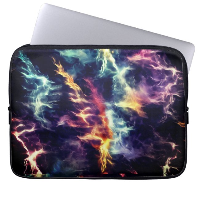 Capa Para Notebook Relâmpago Dramático (Frente)