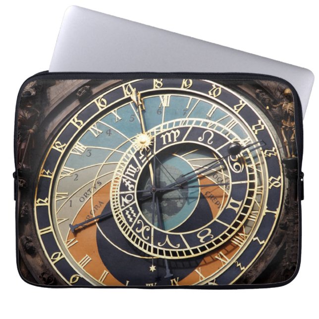 Capa Para Notebook Relógio Astronômico Em Praque (Frente)