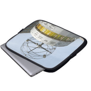 Capa Para Notebook Relógio mundial em Berlim