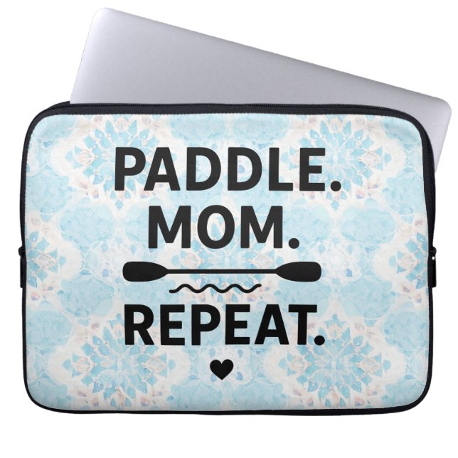 Capa Para Notebook Remar Mãe Repetir Divertido Passeio de Caiaque Ave (Frente)