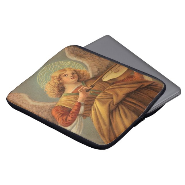 Capa Para Notebook Renaissance Angel Playing Violin Melozzo da Forli (Frente Topo)