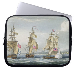 Capa Para Notebook Rendição do forte de Tamatave, gravado pelo T.