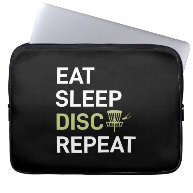 Capa Para Notebook Repetir Golf do Disco de Repouso (Frente)
