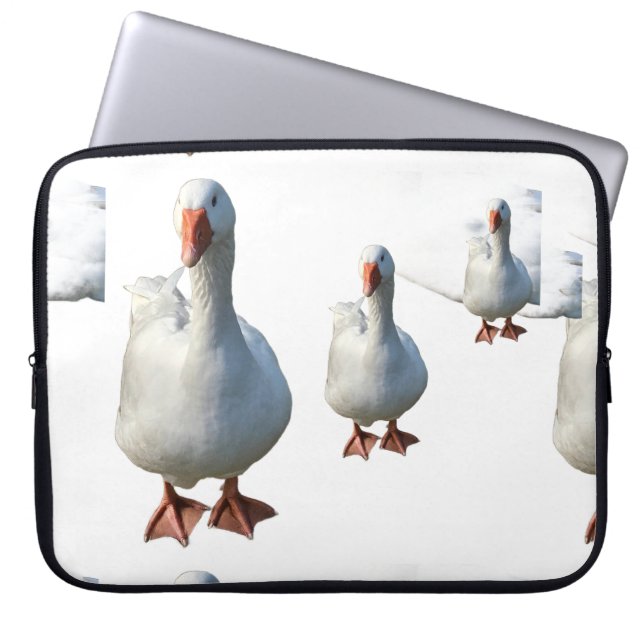 Capa Para Notebook Retrato Artístico Neoprene Eletrônicos L (Frente)