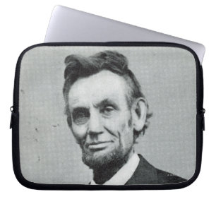 Capa Para Notebook Retrato de Abe Lincoln 1