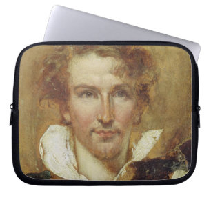 Capa Para Notebook Retrato de auto, 1823 (óleo no papel no painel)