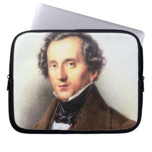 Capa Para Notebook Retrato de Felix Mendelssohn (1809-47) (litho)