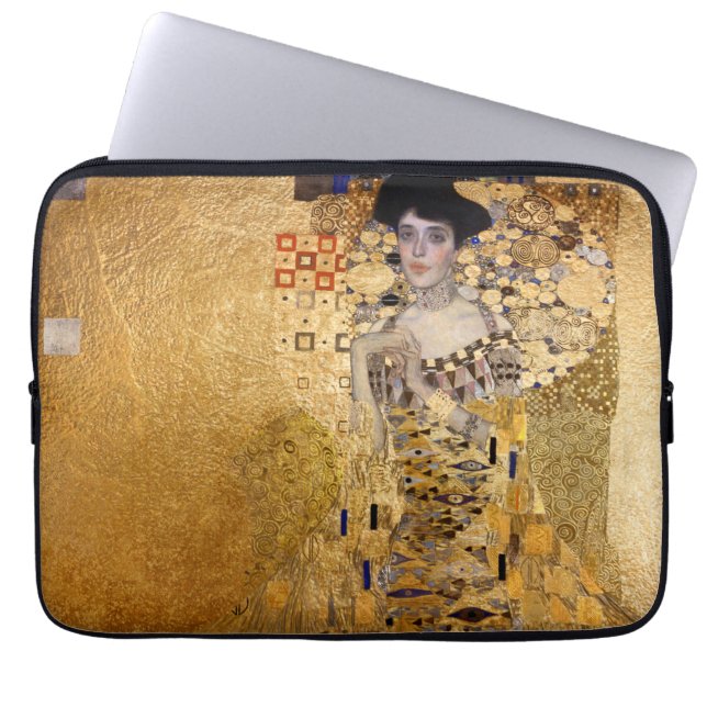 Capa Para Notebook retrato de Gustav Klimt de Adel Bloch Bauer 1907 (Frente)