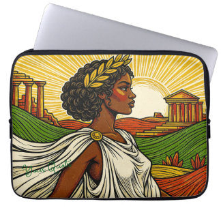 Capa Para Notebook Retrato Feminino Inspirado na Antiguidade
