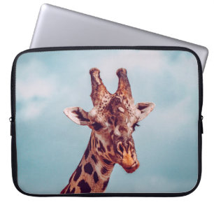 CAPA PARA NOTEBOOK RETRATO GIRAFFE