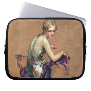 Capa Para Notebook Retrato Pastel