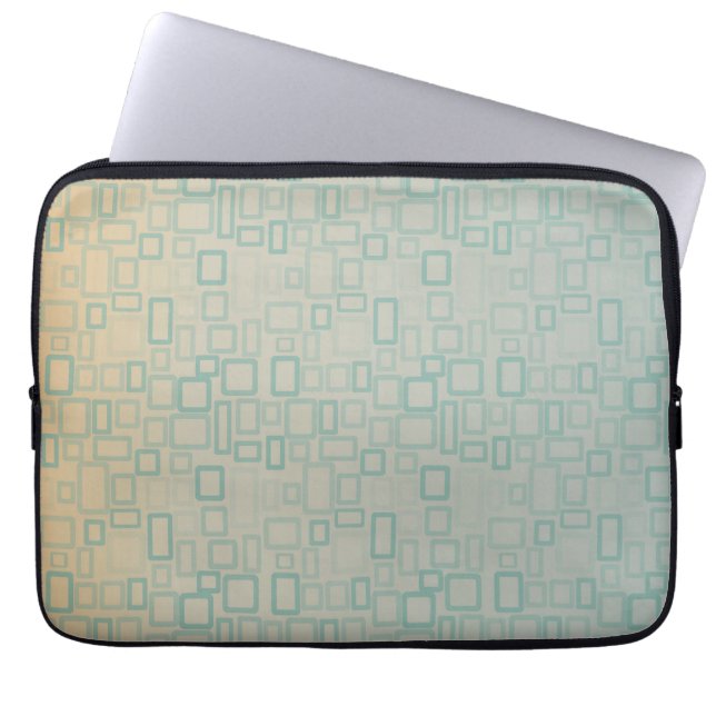 Capa Para Notebook Retro Aqua (Frente)
