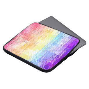 Capa Para Notebook Retro Boho Funky Excêntrico Xenogênero Xadrez Orgu