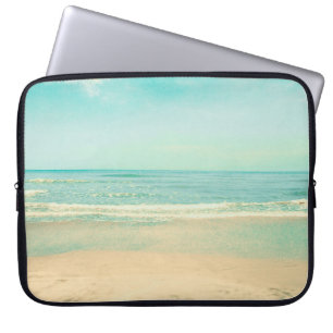 Capa Para Notebook Retro Pastel BeachBeach, fundo,verão,vintage,