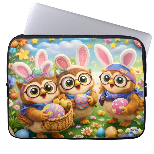 Capa Para Notebook rex hoot laptop case Easter gifts (Frente)