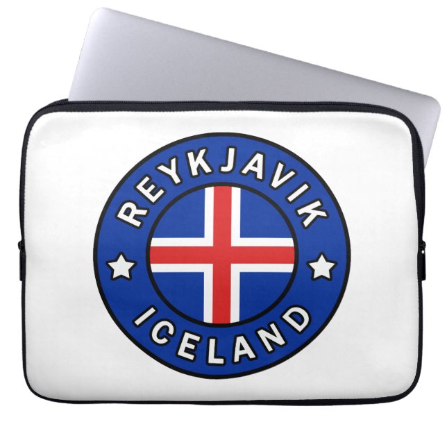Capa Para Notebook Reykjavik Islândia (Frente)