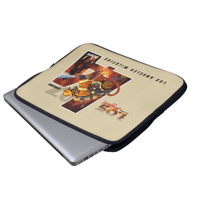 Capa Para Notebook Reze por Los Angeles | 15 polegadas (Frente Inferior)