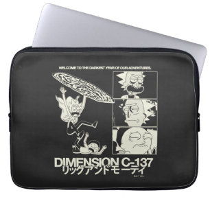 Capa Para Notebook RICK AND MORTY™ Dimensão C-137