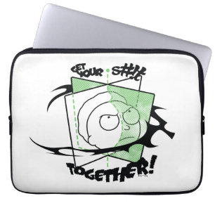 Capa Para Notebook RICK AND MORTY™ Organize sua vida!