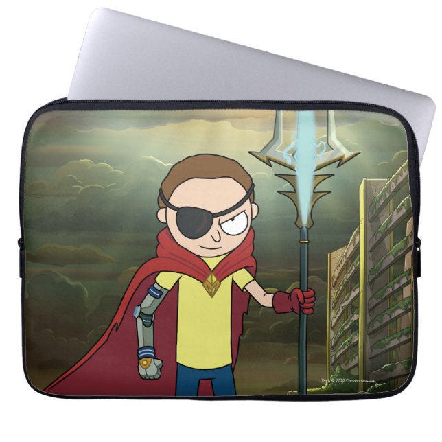 Capa Para Notebook RICK E MORTY™ | Mau Morty (Frente)