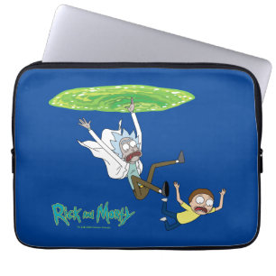 Capa Para Notebook RICK E MORTY™   Saída Do Portal