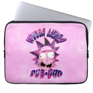 Capa Para Notebook RICK E MORTY™   Wubba Lubba Dub-Dub