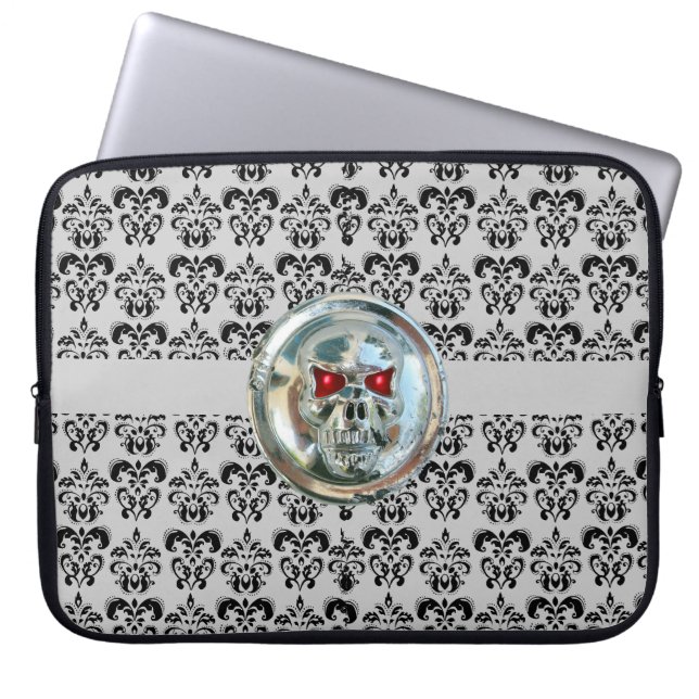 Capa Para Notebook RIDERS DE CRUZAMENTO cinza Negra (Frente)