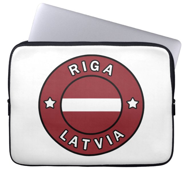 Capa Para Notebook Riga Latvia (Frente)