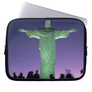 Capa Para Notebook Rio de Janeiro, Brasil. a Estátua do Cristo em