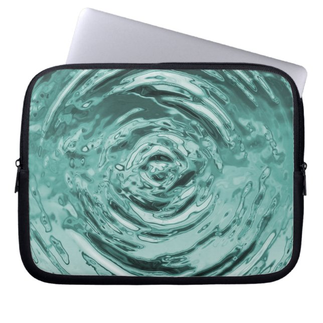 Capa Para Notebook Ripple Teal (Frente)