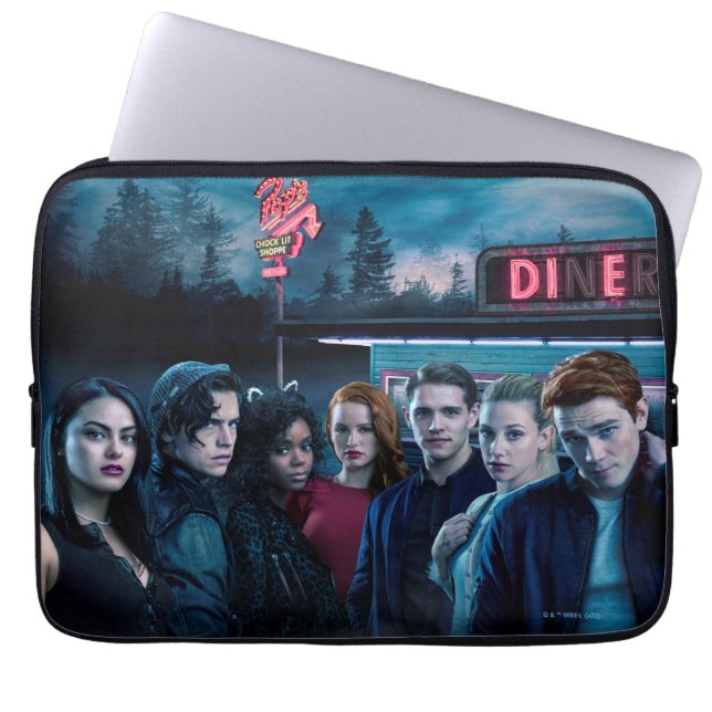 Capa Para Notebook Riverdale Outside Pop Diner Poster (Frente)